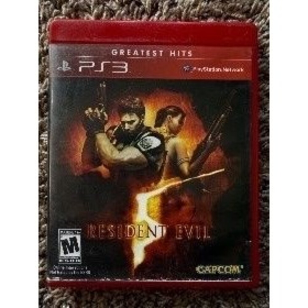 CAPCOM Resident Evil 5 PlayStation 3 Greatest Hits PS3 Game Disc